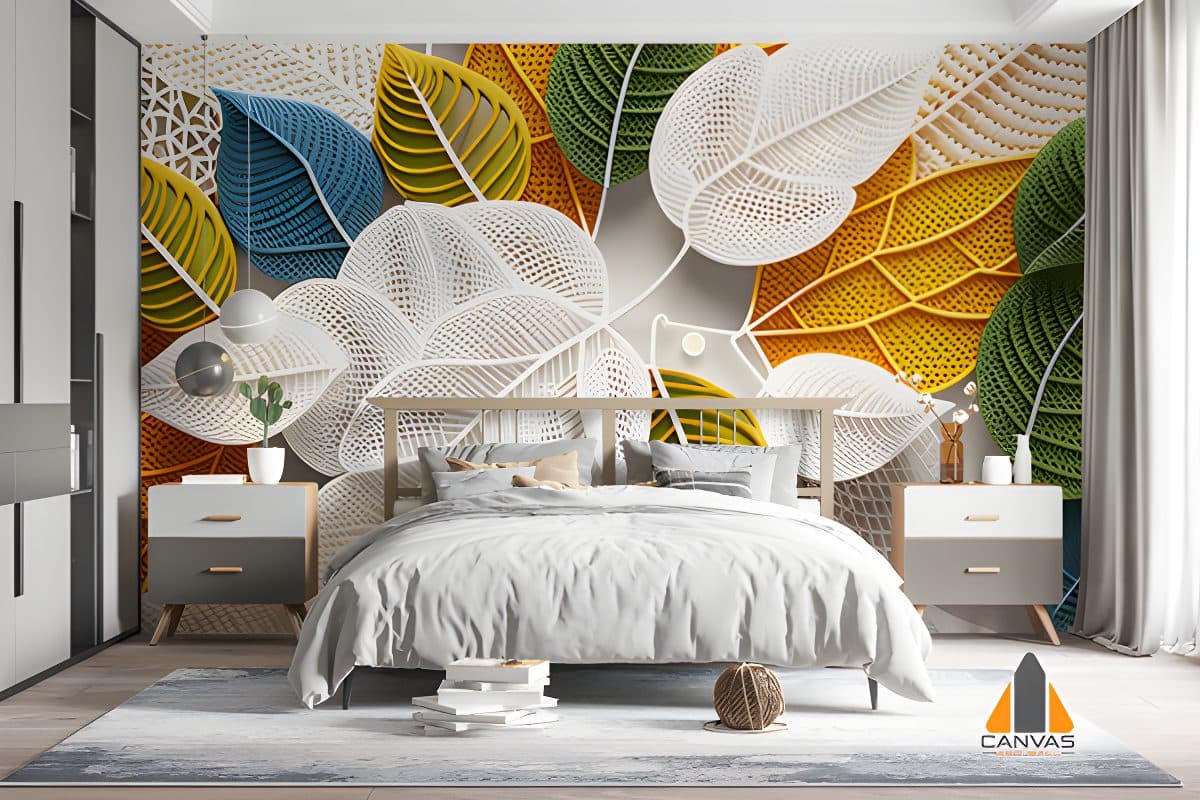 colorful-illustration-leaves-material-pattern-ai-generated