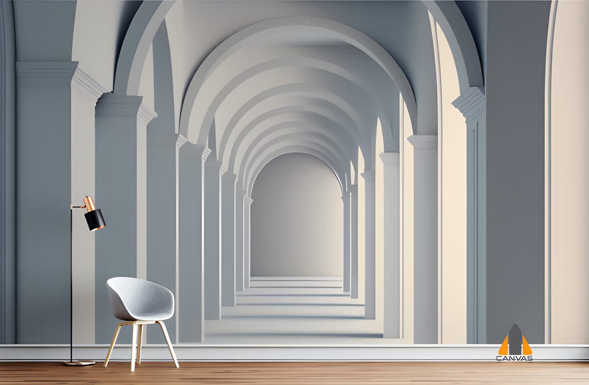 Geometric Endless Hallway