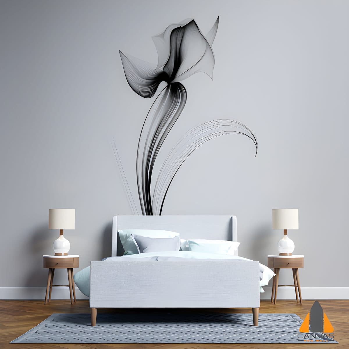 elegant-black-white-flower-abstract-background
