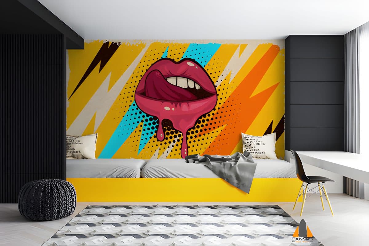 Retro Art Vintage Wallpaper