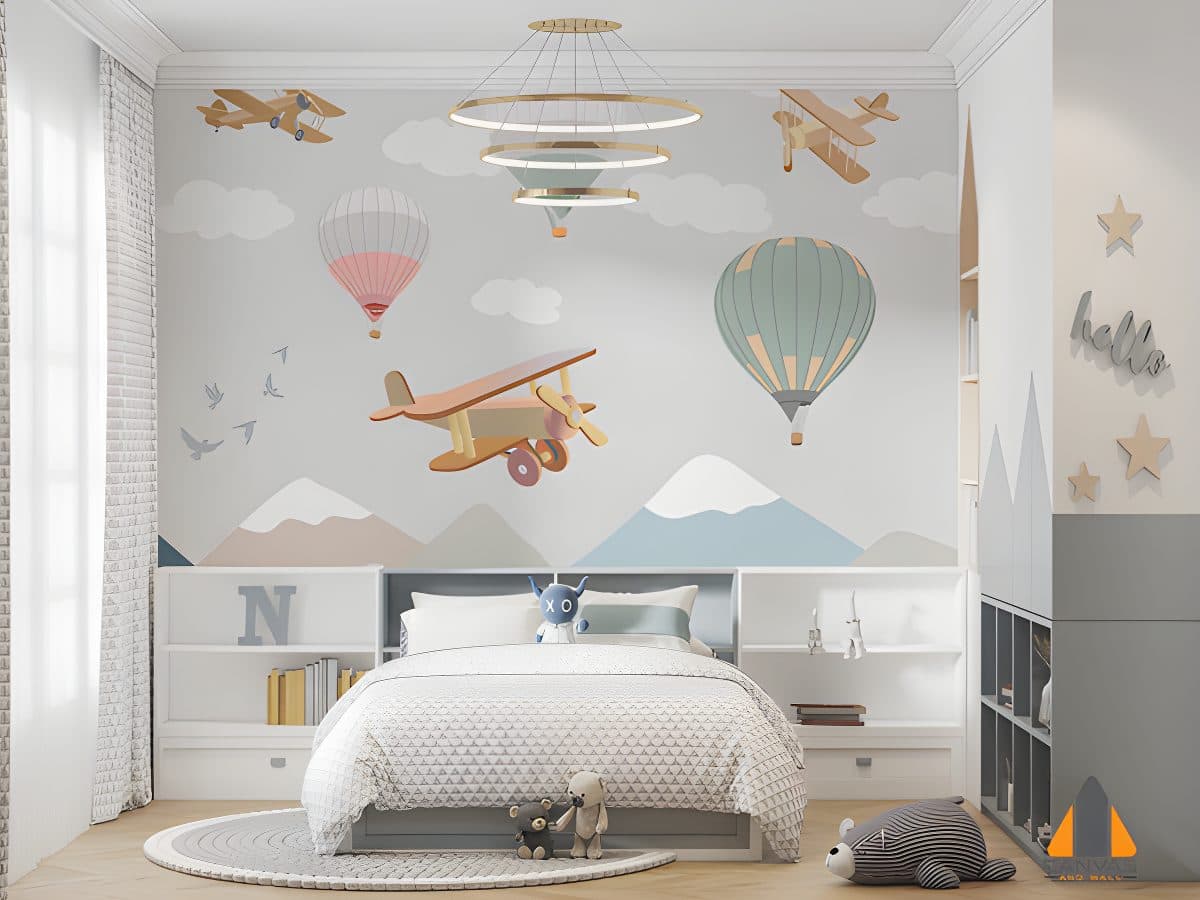 Hot Air Balloons and Planes