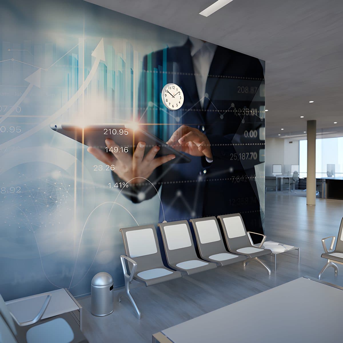 Office Stats Wallpaper