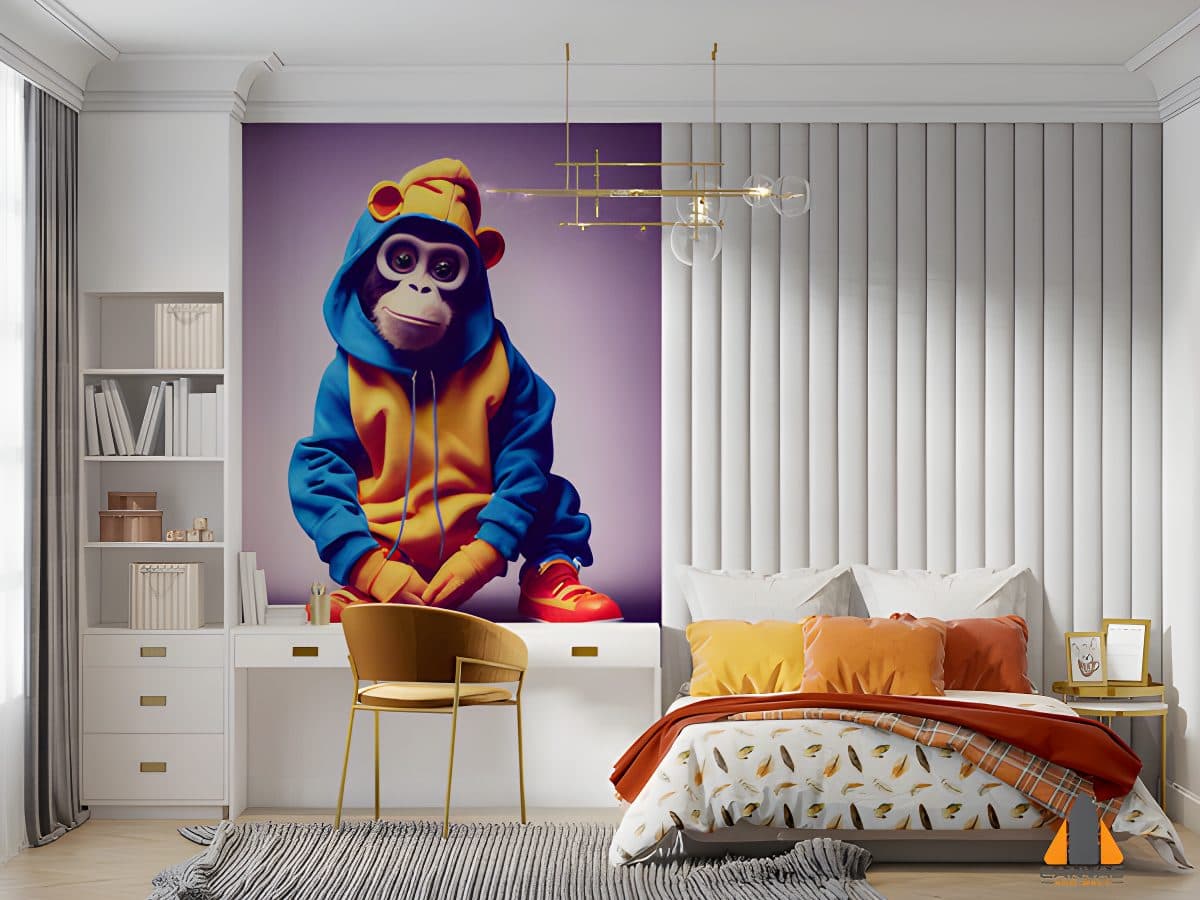 Monkey HipHop Emoji