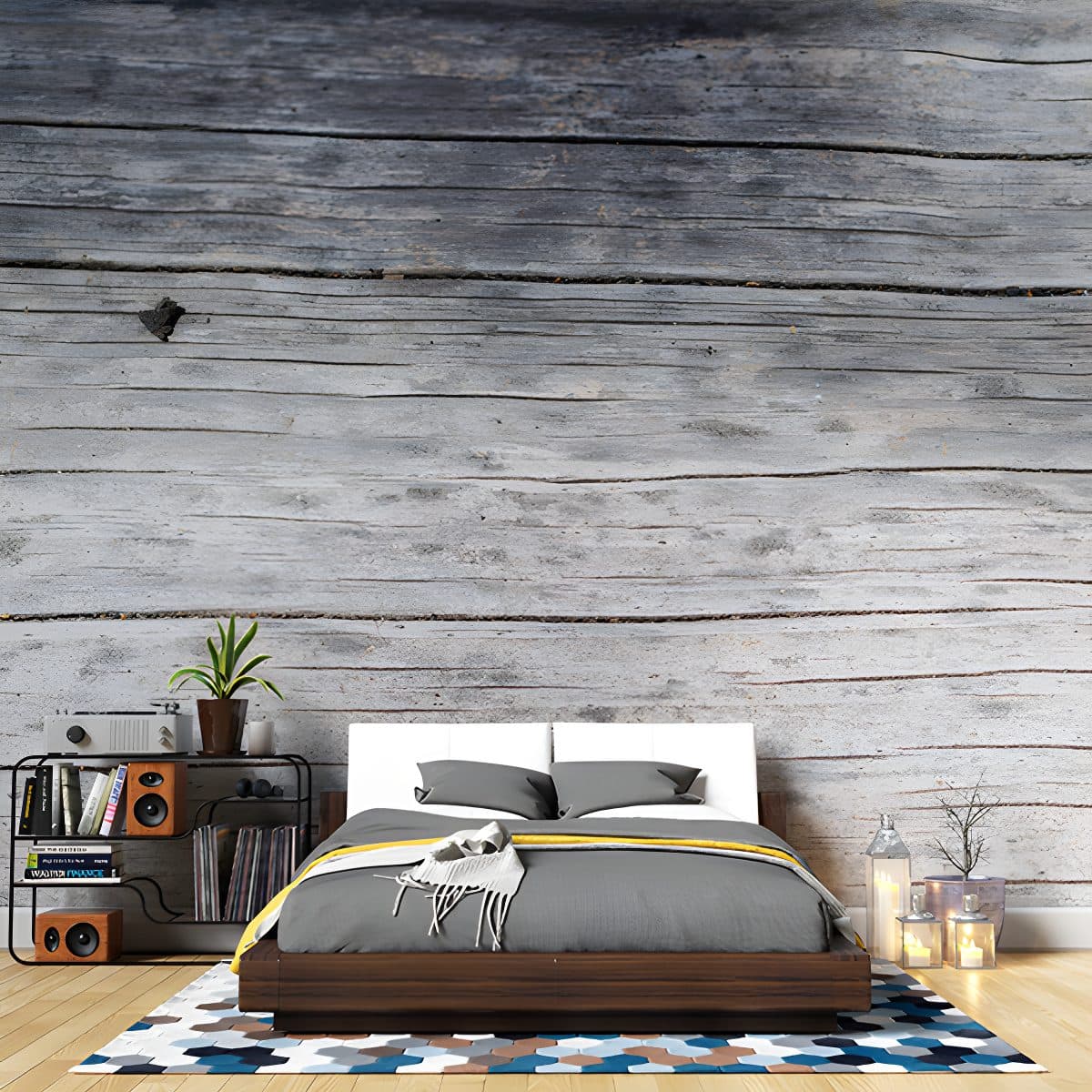 Plank Wood Wallpaper