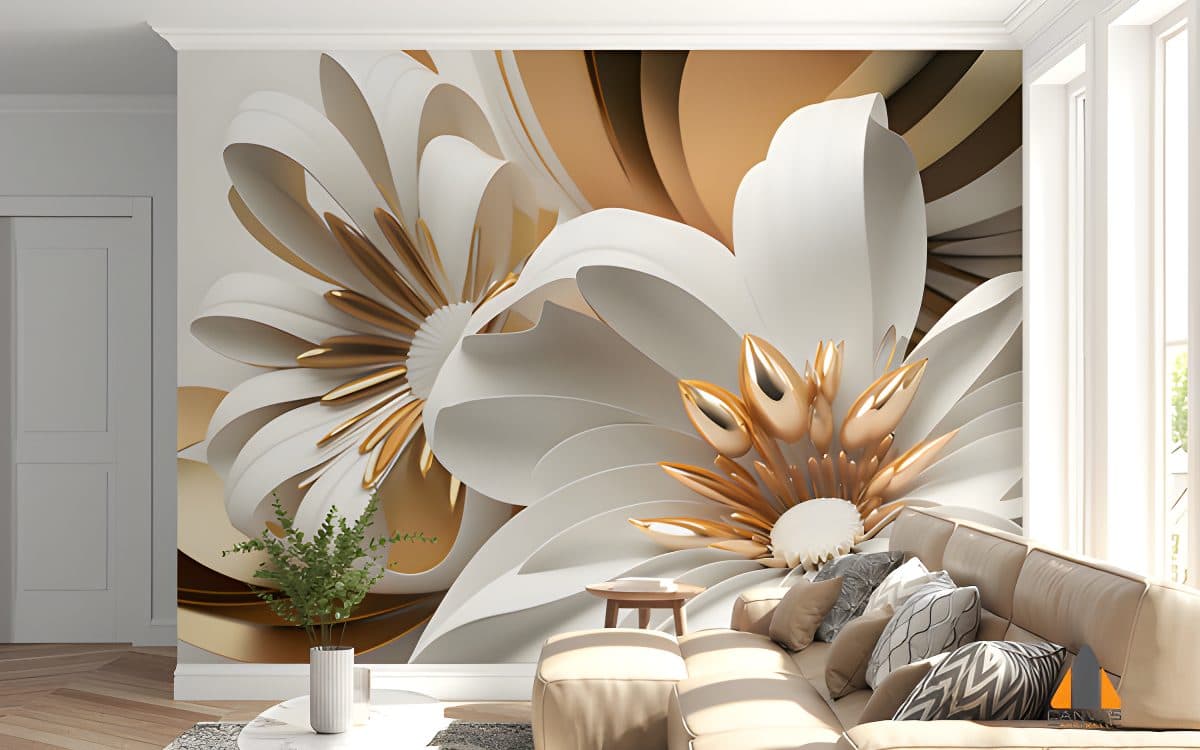 close-up-paper-flower-with-gold-accents