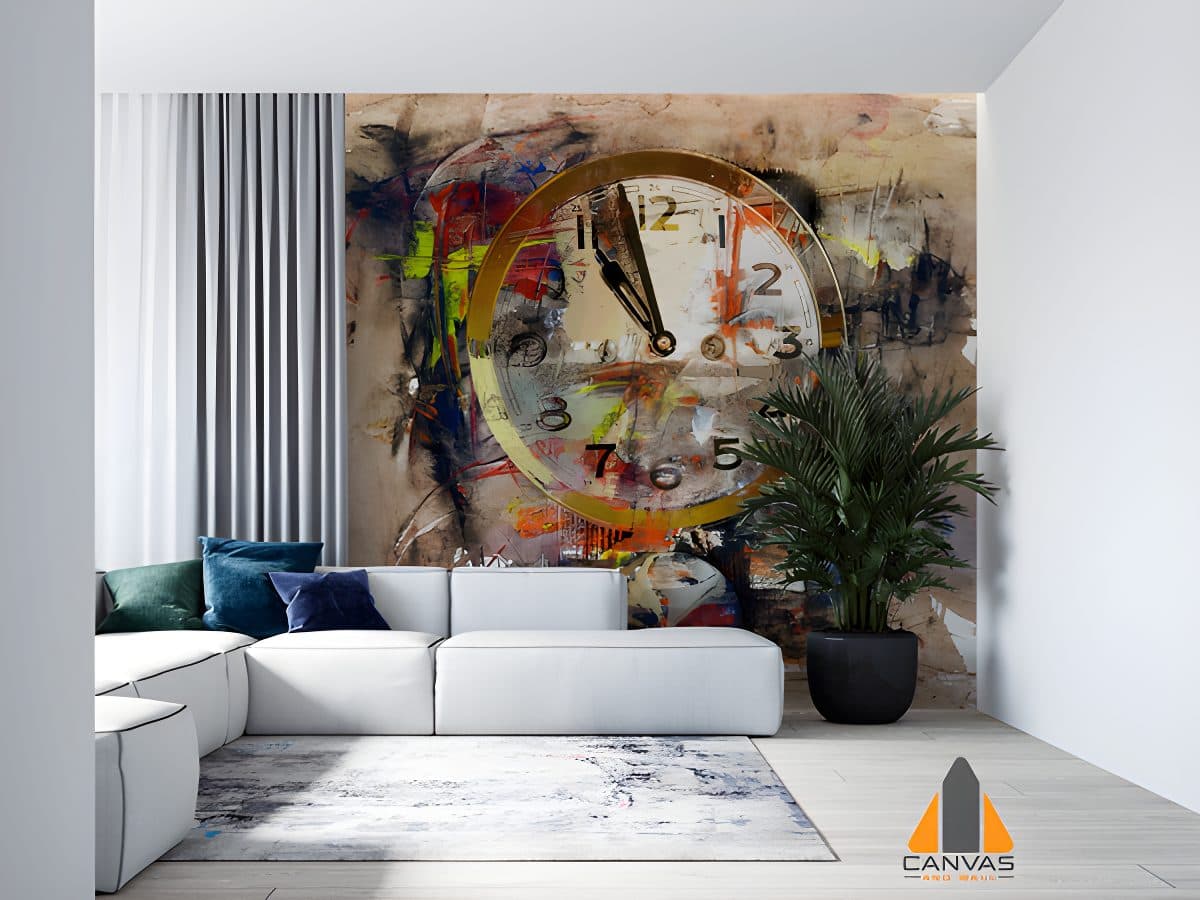 Abstract clock