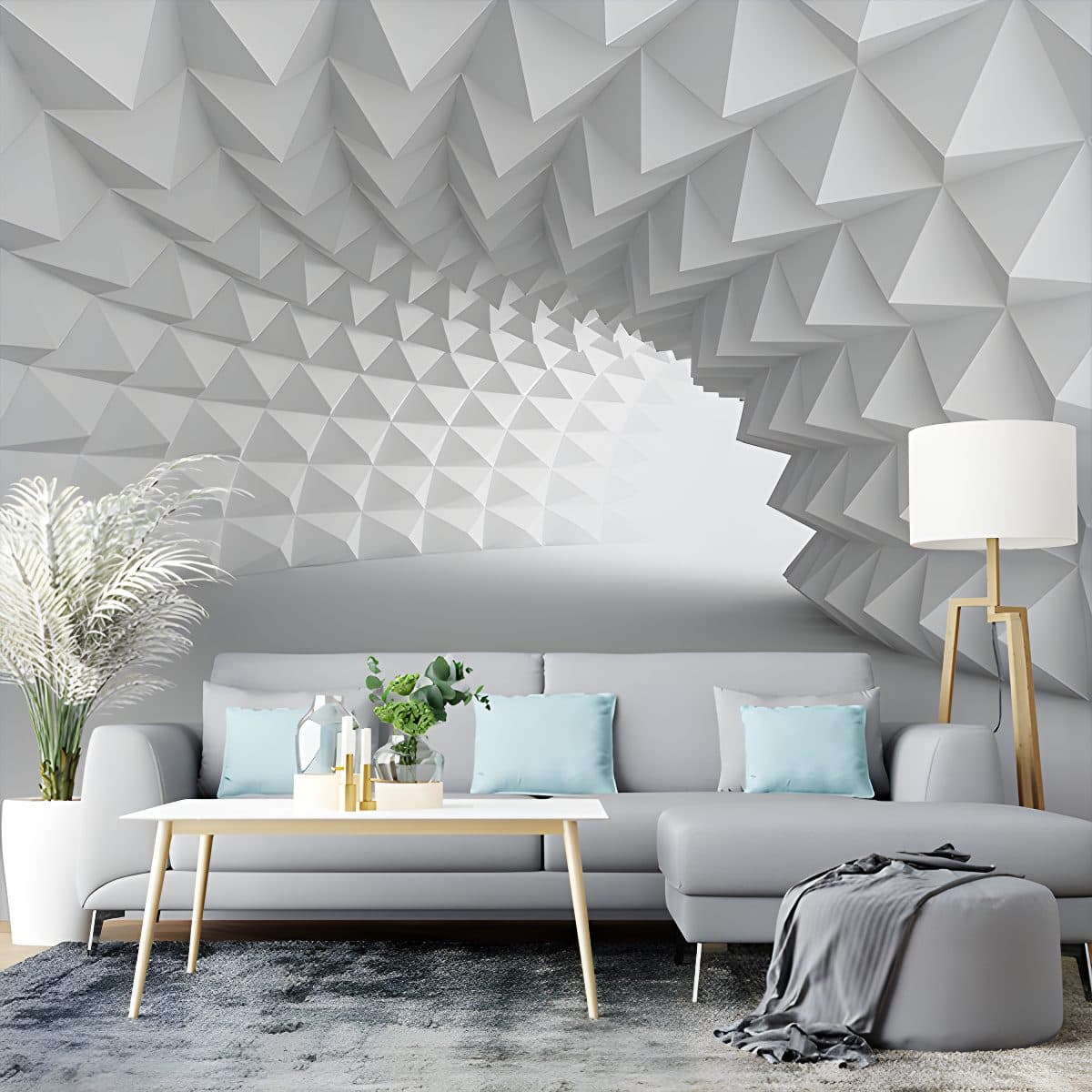3D Tunnel Wallpaper