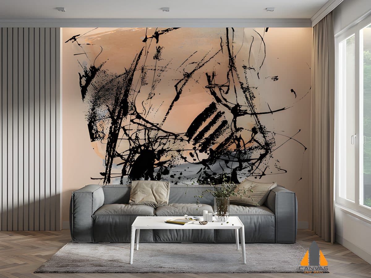 Gestural Abstract Painting