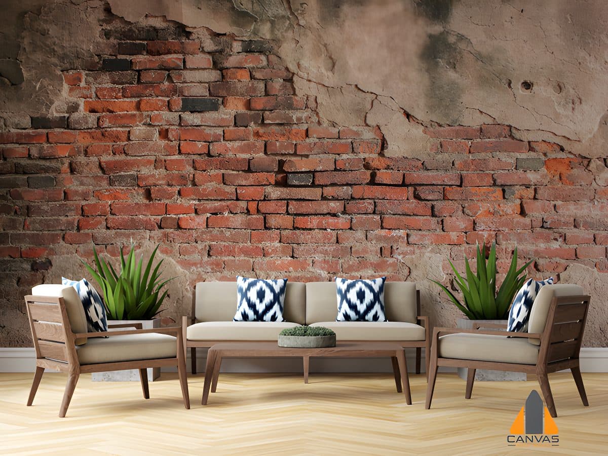 Ancient Wall Ayutthaya Thailand