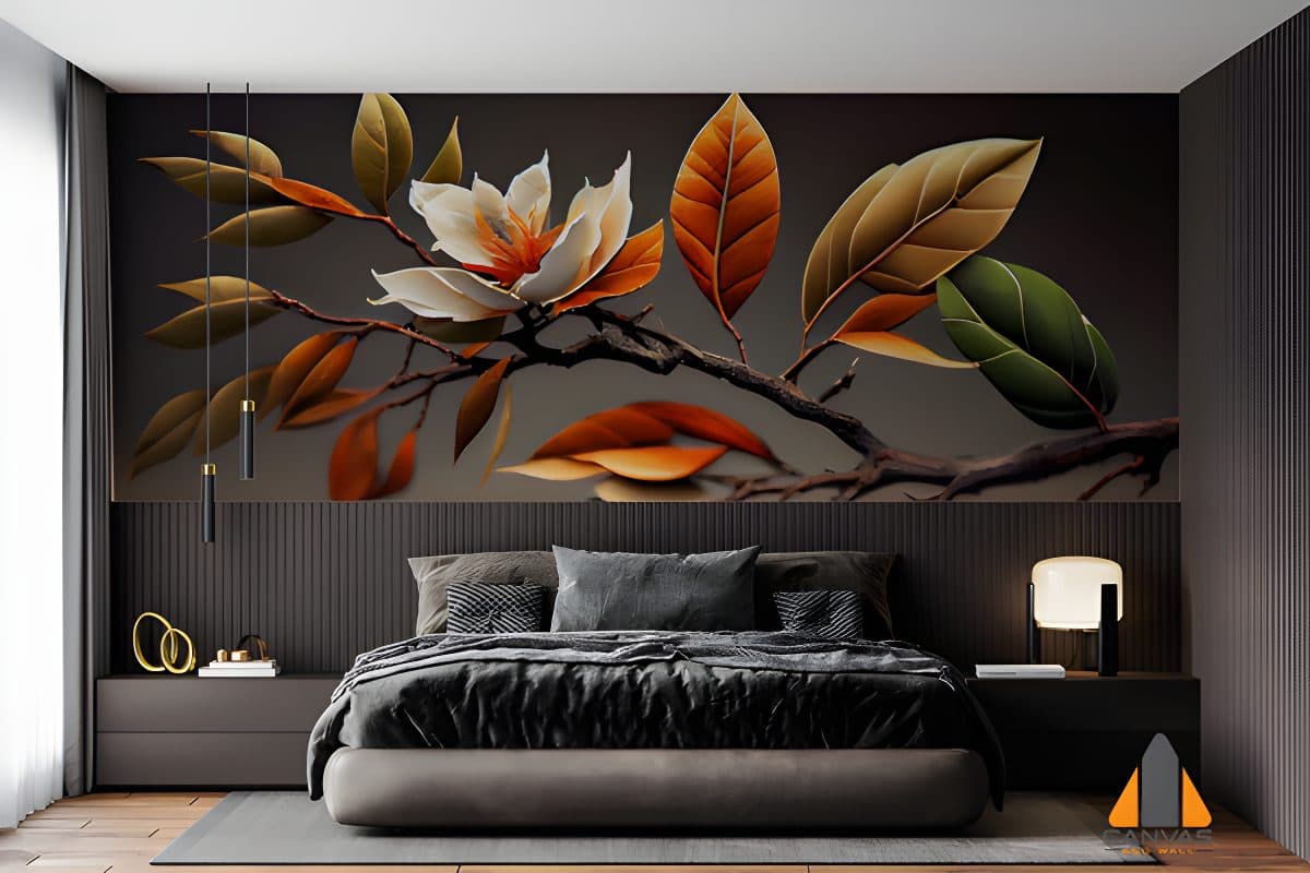 leafy-tree-branch-vibrant-autumn-colors-generated-by-ai