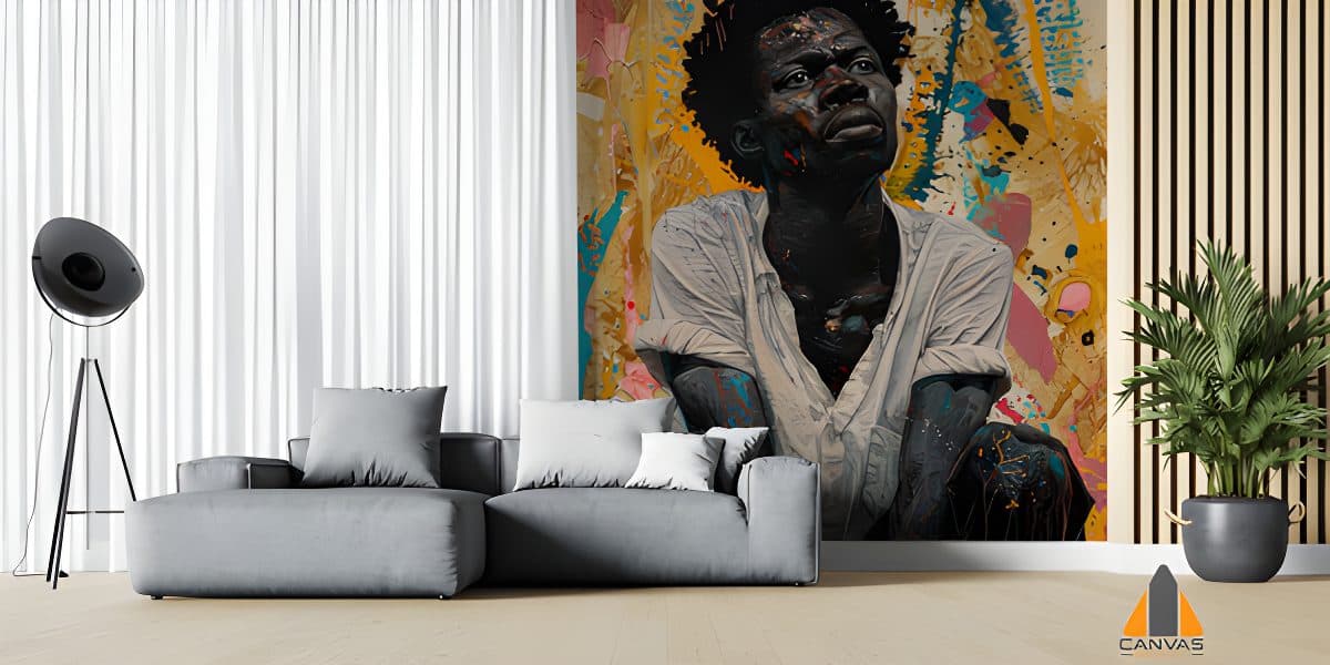 man-with-black-afro-is-sitting-ground