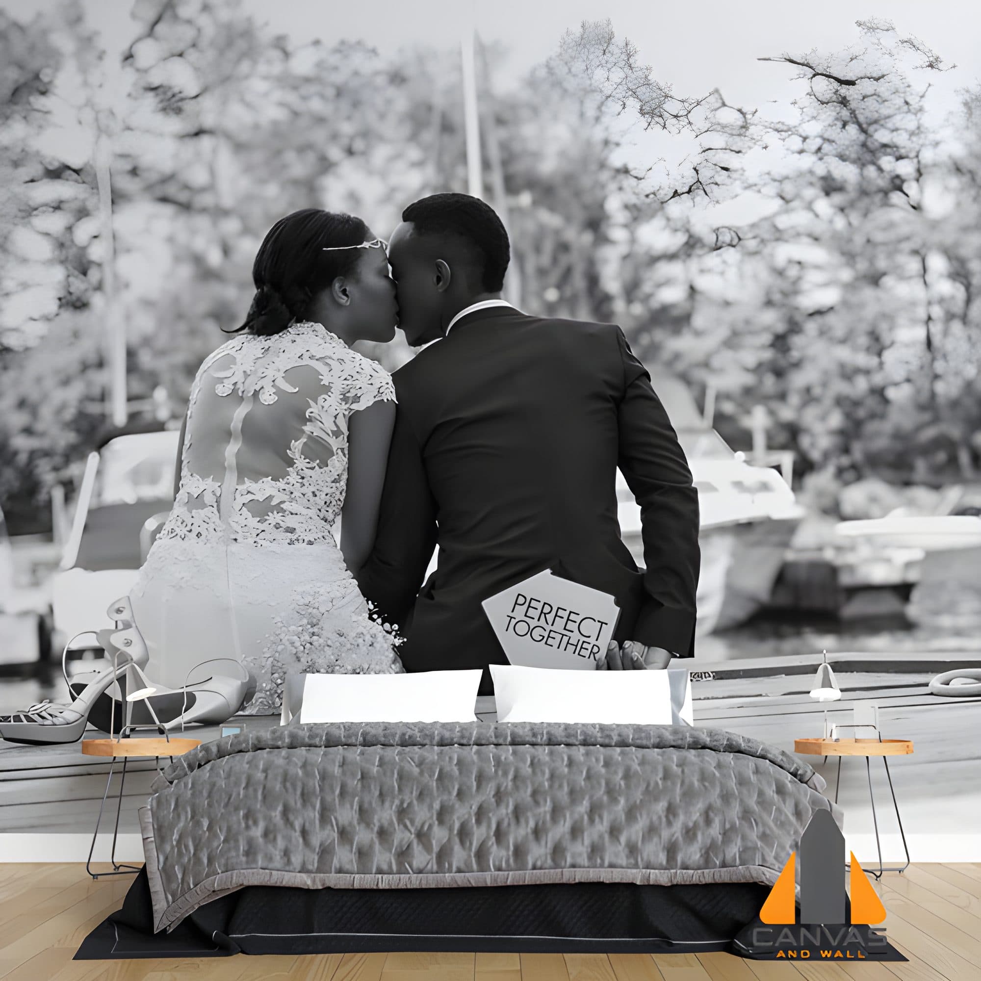 Perfect Together Photo Statement Wall