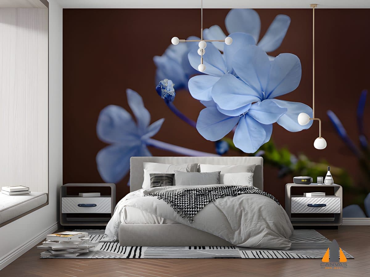 Light Blue Plumbago Flower