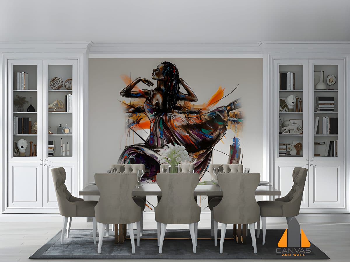 Dancing Gracefully Wall vs Art