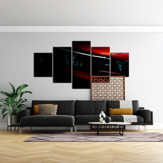 Head Light Split Canvas