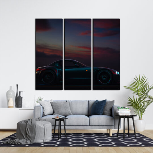 Benz Sport Cars Canvas