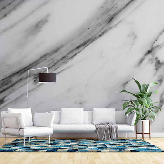 White Marble Texture Wallpaper