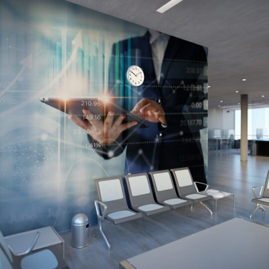 Office Stats Wallpaper