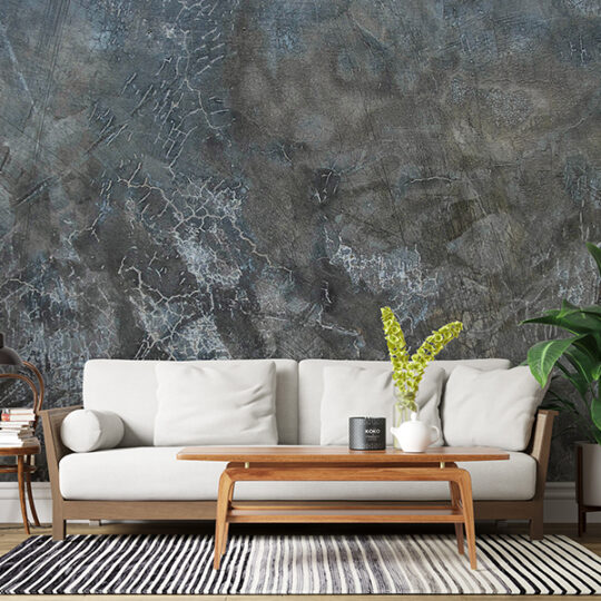 Patterned Cement Wallpaper