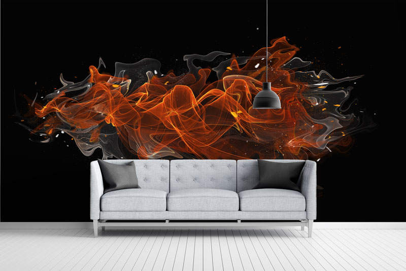 Fire-smoke-motion-grey-lounge