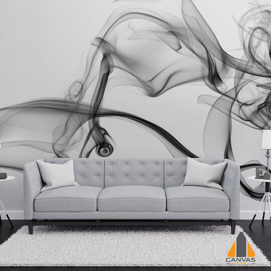 Minimalist Black Smoke motion