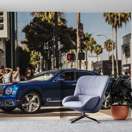 Blue Bentley wallpaper