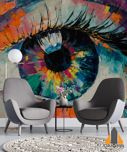 Abstract Eye Wallpaper