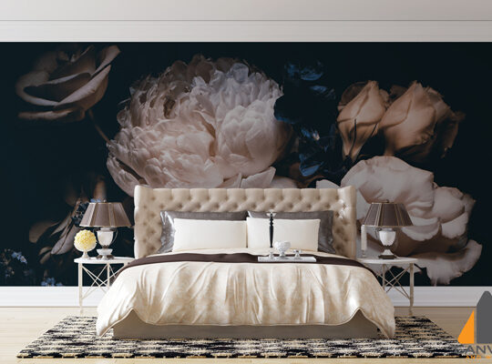 Black Peony Wallpaper