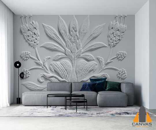 Embossed Look Wallpaper