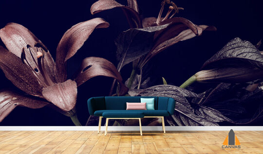 Dark Instinct Flower Wallpaper