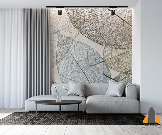 Abstract Leaves Wallpaper