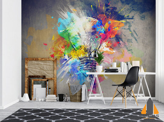 Bright Spark Abstract Wallpaper