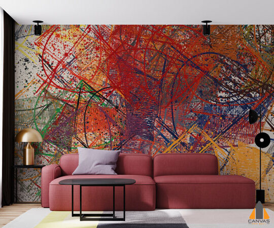 Brush Abstract Artistic Wallpaper