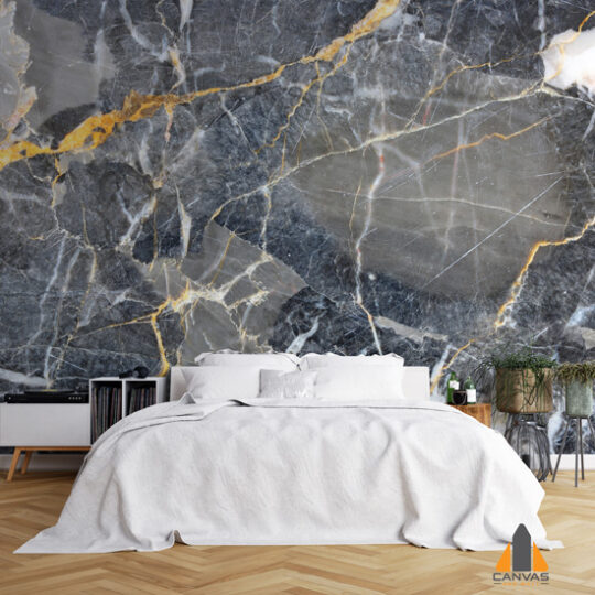 Grey Concrete Marble Wallpaper