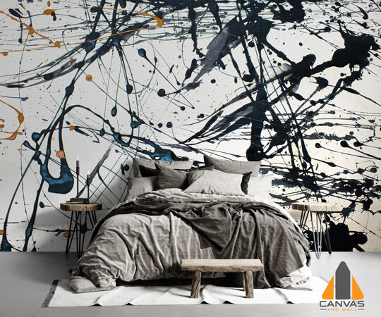 Splattered Paint Wallpaper Mural