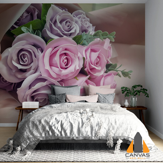 Pink Purple Rose Bouquet Wallpaper