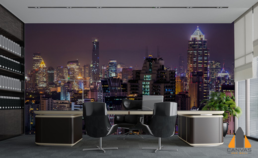 Johannesburg Night Cityscape Wallpaper