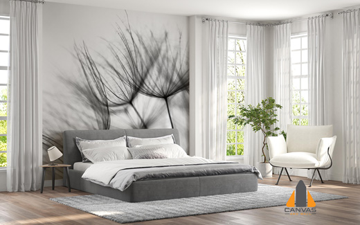 Abstract Dandelion Flower Wallpaper