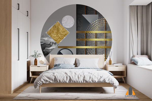 Texture Artwork in Circle Wallpaper