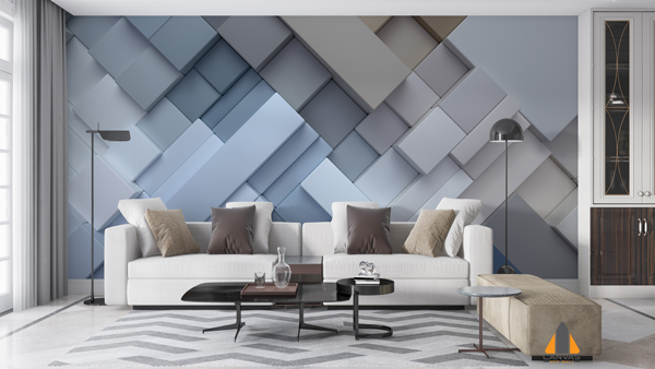 Polygonal Surface Wallpaper