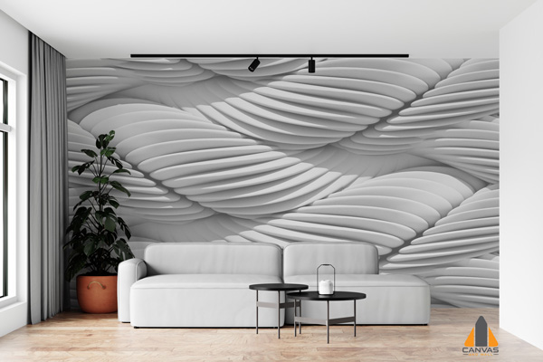 3D Paint Ripples Wallpaper