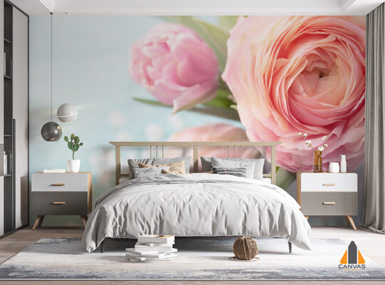 Pink Flowers Wallpaper