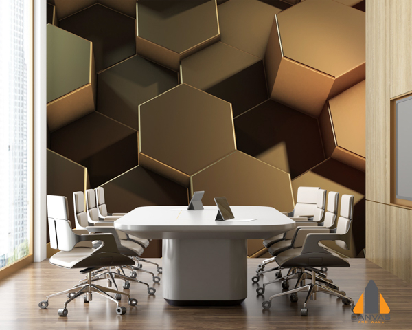 3D Geometric Golden Hexagons