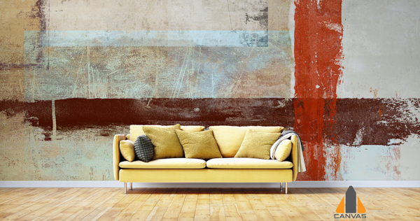 Abstract Brush Line BG