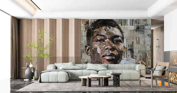 Collage of a young Black man symbolizing media diversity