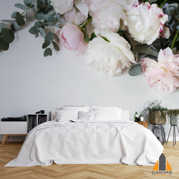 Decorative floral composition