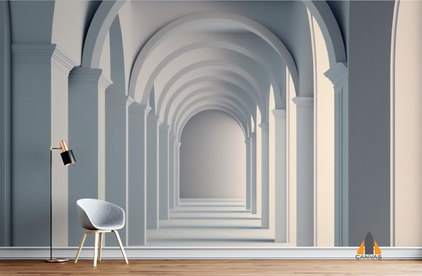 Geometric Endless Hallway