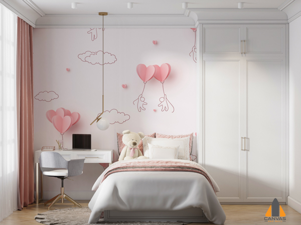 Heart Balloons Pattern