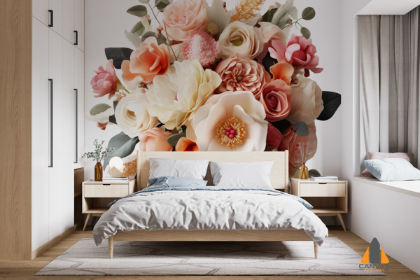 Luxurious wedding bouquet featuring a variety of beautiful blooms -18