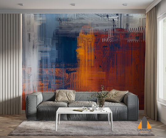 Multicolour long brush